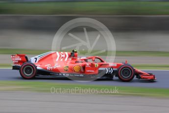 World © Octane Photographic Ltd. Formula 1 – Japanese GP - Practice 2. Scuderia Ferrari SF71-H – Kimi Raikkonen. Suzuka Circuit, Japan. Friday 5th October 2018.