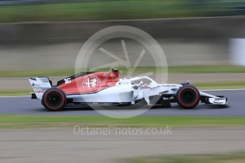 World © Octane Photographic Ltd. Formula 1 – Japanese GP - Practice 2. Alfa Romeo Sauber F1 Team C37 – Charles Leclerc. Suzuka Circuit, Japan. Friday 5th October 2018.