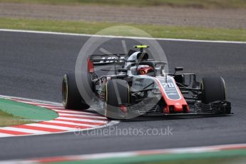 World © Octane Photographic Ltd. Formula 1 – Japanese GP - Practice 2. Haas F1 Team VF-18 – Kevin Magnussen. Suzuka Circuit, Japan. Friday 5th October 2018.