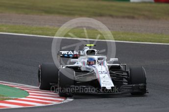 World © Octane Photographic Ltd. Formula 1 – Japanese GP - Practice 2. Williams Martini Racing FW41 – Sergey Sirotkin. Suzuka Circuit, Japan. Friday 5th October 2018.