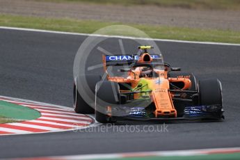 World © Octane Photographic Ltd. Formula 1 – Japanese GP - Practice 2. McLaren MCL33 – Stoffel Vandoorne. Suzuka Circuit, Japan. Friday 5th October 2018.