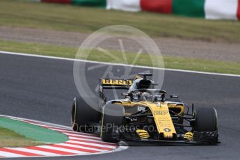 World © Octane Photographic Ltd. Formula 1 – Japanese GP - Practice 2. Renault Sport F1 Team RS18 – Nico Hulkenberg. Suzuka Circuit, Japan. Friday 5th October 2018.