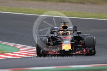 World © Octane Photographic Ltd. Formula 1 – Japanese GP - Practice 2. Aston Martin Red Bull Racing TAG Heuer RB14 – Daniel Ricciardo. Suzuka Circuit, Japan. Friday 5th October 2018.