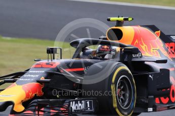 World © Octane Photographic Ltd. Formula 1 – Japanese GP - Practice 2. Aston Martin Red Bull Racing TAG Heuer RB14 – Max Verstappen. Suzuka Circuit, Japan. Friday 5th October 2018.