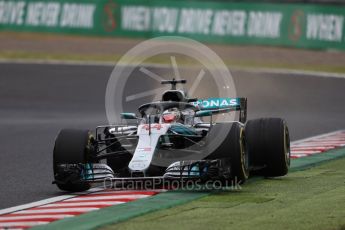 World © Octane Photographic Ltd. Formula 1 – Japanese GP – Practice 2. Mercedes AMG Petronas Motorsport AMG F1 W09 EQ Power+ - Lewis Hamilton. Suzuka Circuit, Japan. Friday 5th October 2018.