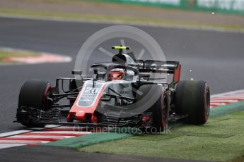 World © Octane Photographic Ltd. Formula 1 – Japanese GP - Practice 2. Haas F1 Team VF-18 – Kevin Magnussen. Suzuka Circuit, Japan. Friday 5th October 2018.