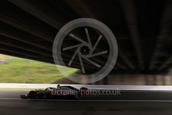 World © Octane Photographic Ltd. Formula 1 – Japanese GP - Practice 2. Haas F1 Team VF-18 – Romain Grosjean. Suzuka Circuit, Japan. Friday 5th October 2018.