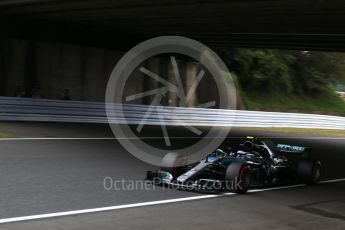 World © Octane Photographic Ltd. Formula 1 – Japanese GP - Practice 2. Mercedes AMG Petronas Motorsport AMG F1 W09 EQ Power+ - Valtteri Bottas. Suzuka Circuit, Japan. Friday 5th October 2018.