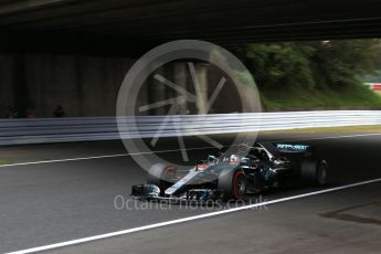 World © Octane Photographic Ltd. Formula 1 – Japanese GP – Practice 2. Mercedes AMG Petronas Motorsport AMG F1 W09 EQ Power+ - Lewis Hamilton. Suzuka Circuit, Japan. Friday 5th October 2018.