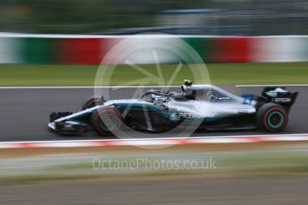 World © Octane Photographic Ltd. Formula 1 – Japanese GP - Practice 3. Mercedes AMG Petronas Motorsport AMG F1 W09 EQ Power+ - Valtteri Bottas. Suzuka Circuit, Japan. Saturday 6th October 2018.