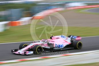 World © Octane Photographic Ltd. Formula 1 – Japanese GP - Practice 3. Racing Point Force India VJM11 - Esteban Ocon. Suzuka Circuit, Japan. Saturday 6th October 2018.