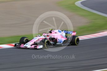 World © Octane Photographic Ltd. Formula 1 – Japanese GP - Practice 3. Racing Point Force India VJM11 - Esteban Ocon. Suzuka Circuit, Japan. Saturday 6th October 2018.