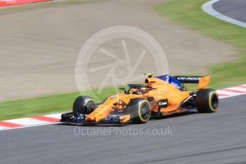 World © Octane Photographic Ltd. Formula 1 – Japanese GP - Practice 3. McLaren MCL33 – Stoffel Vandoorne. Suzuka Circuit, Japan. Saturday 6th October 2018.