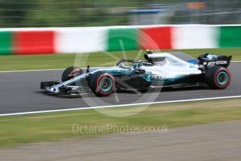 World © Octane Photographic Ltd. Formula 1 – Japanese GP - Practice 3. Mercedes AMG Petronas Motorsport AMG F1 W09 EQ Power+ - Valtteri Bottas. Suzuka Circuit, Japan. Saturday 6th October 2018.