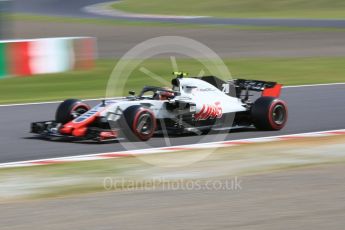 World © Octane Photographic Ltd. Formula 1 – Japanese GP - Practice 3. Haas F1 Team VF-18 – Kevin Magnussen. Suzuka Circuit, Japan. Saturday 6th October 2018.