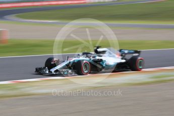 World © Octane Photographic Ltd. Formula 1 – Japanese GP – Practice 3. Mercedes AMG Petronas Motorsport AMG F1 W09 EQ Power+ - Lewis Hamilton. Suzuka Circuit, Japan. Saturday 6th October 2018.