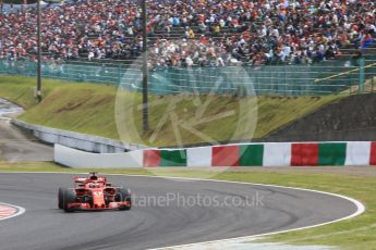 World © Octane Photographic Ltd. Formula 1 – Japanese GP - Practice 3. Scuderia Ferrari SF71-H – Sebastian Vettel. Suzuka Circuit, Japan. Saturday 6th October 2018.