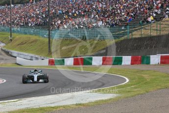 World © Octane Photographic Ltd. Formula 1 – Japanese GP - Practice 3. Mercedes AMG Petronas Motorsport AMG F1 W09 EQ Power+ - Valtteri Bottas. Suzuka Circuit, Japan. Saturday 6th October 2018.