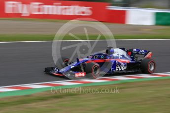World © Octane Photographic Ltd. Formula 1 – Japanese GP - Practice 3. Scuderia Toro Rosso STR13 – Brendon Hartley. Suzuka Circuit, Japan. Saturday 6th October 2018.
