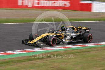 World © Octane Photographic Ltd. Formula 1 – Japanese GP - Practice 3. Renault Sport F1 Team RS18 – Carlos Sainz. Suzuka Circuit, Japan. Saturday 6th October 2018.