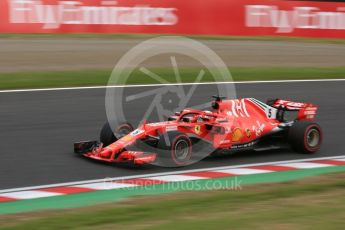 World © Octane Photographic Ltd. Formula 1 – Japanese GP - Practice 3. Scuderia Ferrari SF71-H – Sebastian Vettel. Suzuka Circuit, Japan. Saturday 6th October 2018.