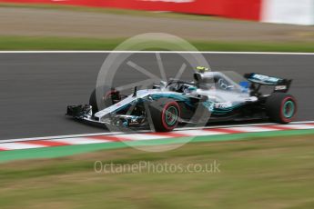 World © Octane Photographic Ltd. Formula 1 – Japanese GP - Practice 3. Mercedes AMG Petronas Motorsport AMG F1 W09 EQ Power+ - Valtteri Bottas. Suzuka Circuit, Japan. Saturday 6th October 2018.