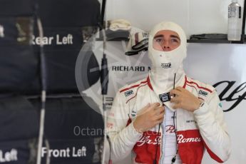 World © Octane Photographic Ltd. Formula 1 – Japanese GP - Practice 3. Alfa Romeo Sauber F1 Team C37 – Charles Leclerc. Suzuka Circuit, Japan. Saturday 6th October 2018.