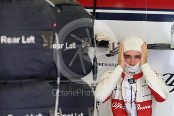 World © Octane Photographic Ltd. Formula 1 – Japanese GP - Practice 3. Alfa Romeo Sauber F1 Team C37 – Charles Leclerc. Suzuka Circuit, Japan. Saturday 6th October 2018.