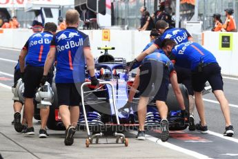 World © Octane Photographic Ltd. Formula 1 – Japanese GP - Practice 3. Scuderia Toro Rosso STR13 – Pierre Gasly. Suzuka Circuit, Japan. Saturday 6th October 2018.