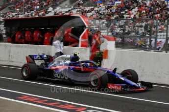 World © Octane Photographic Ltd. Formula 1 – Japanese GP - Practice 3. Scuderia Toro Rosso STR13 – Pierre Gasly. Suzuka Circuit, Japan. Saturday 6th October 2018.