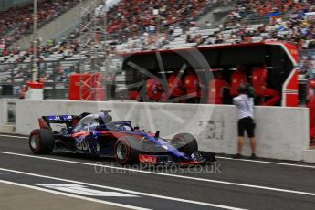 World © Octane Photographic Ltd. Formula 1 – Japanese GP - Practice 3. Scuderia Toro Rosso STR13 – Brendon Hartley. Suzuka Circuit, Japan. Saturday 6th October 2018.