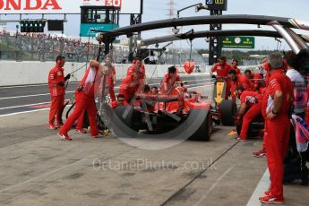 World © Octane Photographic Ltd. Formula 1 – Japanese GP - Practice 3. Scuderia Ferrari SF71-H – Kimi Raikkonen. Suzuka Circuit, Japan. Saturday 6th October 2018.