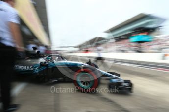 World © Octane Photographic Ltd. Formula 1 – Japanese GP – Practice 3. Mercedes AMG Petronas Motorsport AMG F1 W09 EQ Power+ - Lewis Hamilton. Suzuka Circuit, Japan. Saturday 6th October 2018.