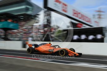 World © Octane Photographic Ltd. Formula 1 – Japanese GP - Practice 3. McLaren MCL33 – Stoffel Vandoorne. Suzuka Circuit, Japan. Saturday 6th October 2018.