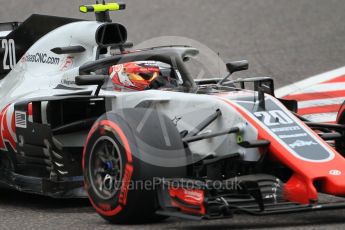 World © Octane Photographic Ltd. Formula 1 – Japanese GP - Qualifying. Haas F1 Team VF-18 – Kevin Magnussen. Suzuka Circuit, Japan. Saturday 6th October 2018.