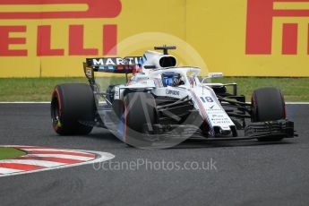 World © Octane Photographic Ltd. Formula 1 – Japanese GP - Qualifying. Williams Martini Racing FW41 – Lance Stroll. Suzuka Circuit, Japan. Saturday 6th October 2018.