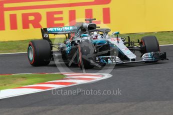 World © Octane Photographic Ltd. Formula 1 – Japanese GP – Qualifying. Mercedes AMG Petronas Motorsport AMG F1 W09 EQ Power+ - Lewis Hamilton. Suzuka Circuit, Japan. Saturday 6th October 2018.