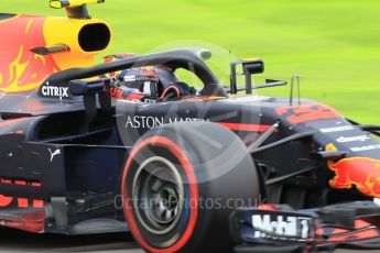 World © Octane Photographic Ltd. Formula 1 – Japanese GP - Qualifying. Aston Martin Red Bull Racing TAG Heuer RB14 – Max Verstappen. Suzuka Circuit, Japan. Saturday 6th October 2018.