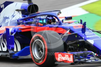 World © Octane Photographic Ltd. Formula 1 – Japanese GP - Qualifying. Scuderia Toro Rosso STR13 – Brendon Hartley. Suzuka Circuit, Japan. Saturday 6th October 2018.