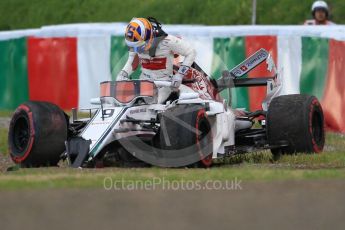 World © Octane Photographic Ltd. Formula 1 – Japanese GP - Qualifying. Alfa Romeo Sauber F1 Team C37 – Marcus Ericsson. Suzuka Circuit, Japan. Saturday 6th October 2018.