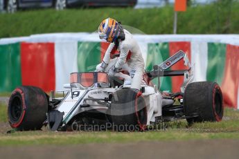 World © Octane Photographic Ltd. Formula 1 – Japanese GP - Qualifying. Alfa Romeo Sauber F1 Team C37 – Marcus Ericsson. Suzuka Circuit, Japan. Saturday 6th October 2018.