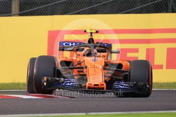 World © Octane Photographic Ltd. Formula 1 – Japanese GP - Qualifying. McLaren MCL33 – Stoffel Vandoorne. Suzuka Circuit, Japan. Saturday 6th October 2018.