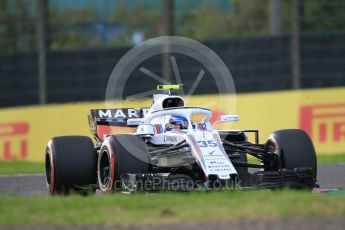 World © Octane Photographic Ltd. Formula 1 – Japanese GP - Qualifying. Williams Martini Racing FW41 – Sergey Sirotkin. Suzuka Circuit, Japan. Saturday 6th October 2018.