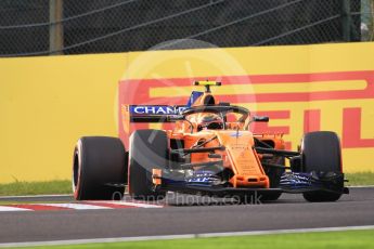 World © Octane Photographic Ltd. Formula 1 – Japanese GP - Qualifying. McLaren MCL33 – Stoffel Vandoorne. Suzuka Circuit, Japan. Saturday 6th October 2018.