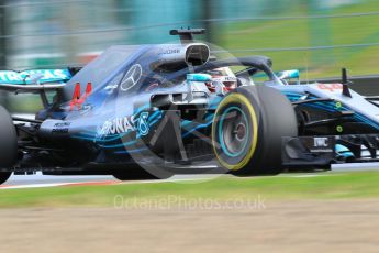 World © Octane Photographic Ltd. Formula 1 – Japanese GP – Qualifying. Mercedes AMG Petronas Motorsport AMG F1 W09 EQ Power+ - Lewis Hamilton. Suzuka Circuit, Japan. Saturday 6th October 2018.