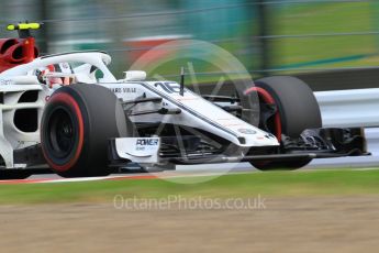 World © Octane Photographic Ltd. Formula 1 – Japanese GP - Qualifying. Alfa Romeo Sauber F1 Team C37 – Charles Leclerc. Suzuka Circuit, Japan. Saturday 6th October 2018.