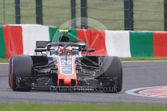 World © Octane Photographic Ltd. Formula 1 – Japanese GP - Qualifying. Haas F1 Team VF-18 – Kevin Magnussen. Suzuka Circuit, Japan. Saturday 6th October 2018.