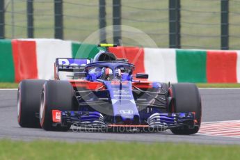 World © Octane Photographic Ltd. Formula 1 – Japanese GP - Qualifying. Scuderia Toro Rosso STR13 – Pierre Gasly. Suzuka Circuit, Japan. Saturday 6th October 2018.