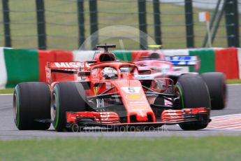 World © Octane Photographic Ltd. Formula 1 – Japanese GP - Qualifying. Scuderia Ferrari SF71-H – Sebastian Vettel. Suzuka Circuit, Japan. Saturday 6th October 2018.