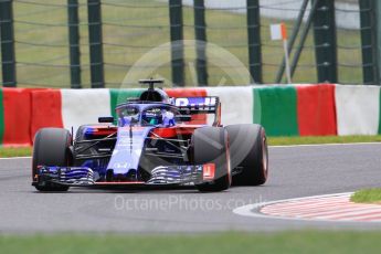 World © Octane Photographic Ltd. Formula 1 – Japanese GP - Qualifying. Scuderia Toro Rosso STR13 – Brendon Hartley. Suzuka Circuit, Japan. Saturday 6th October 2018.